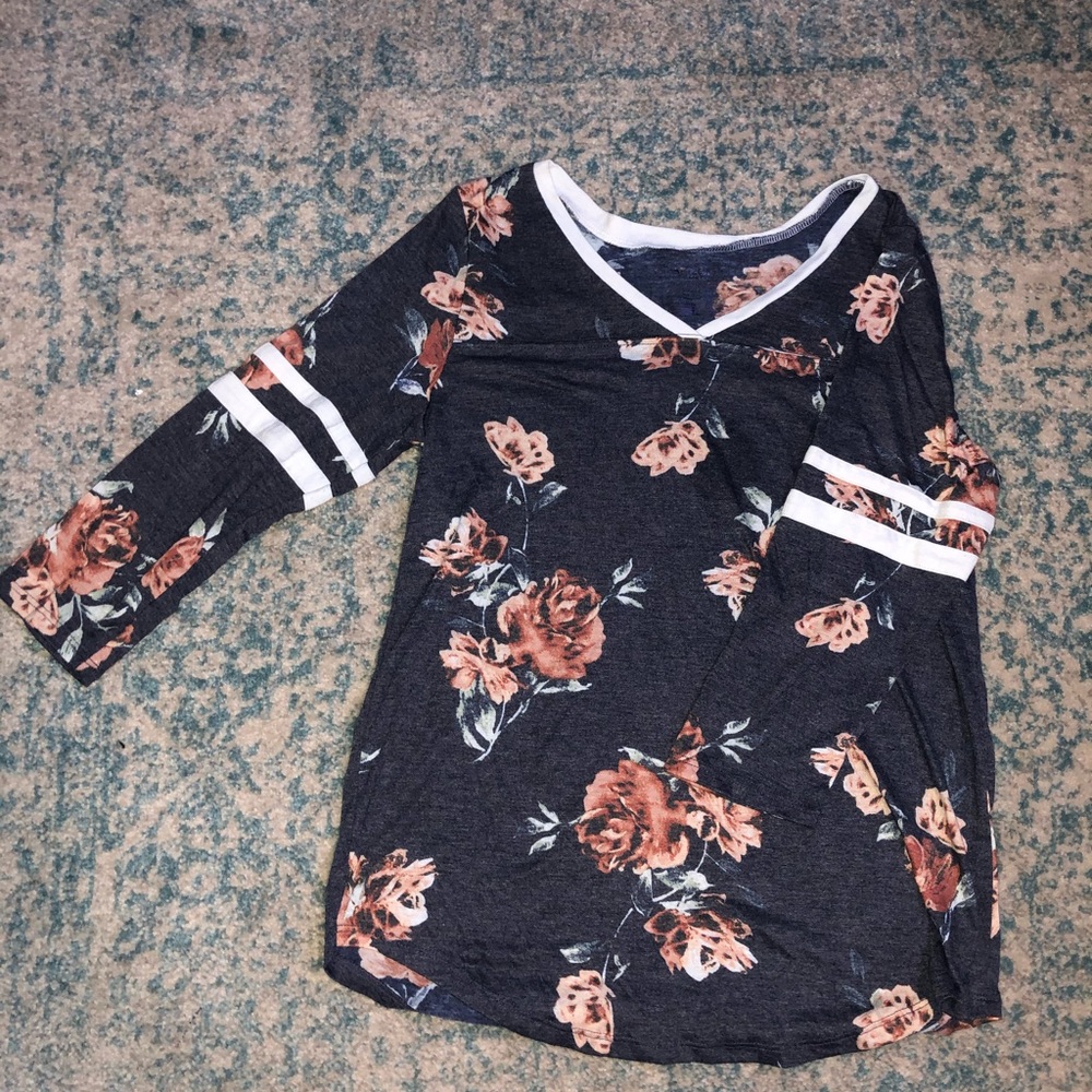 Arizona floral quarter sleeved shirt